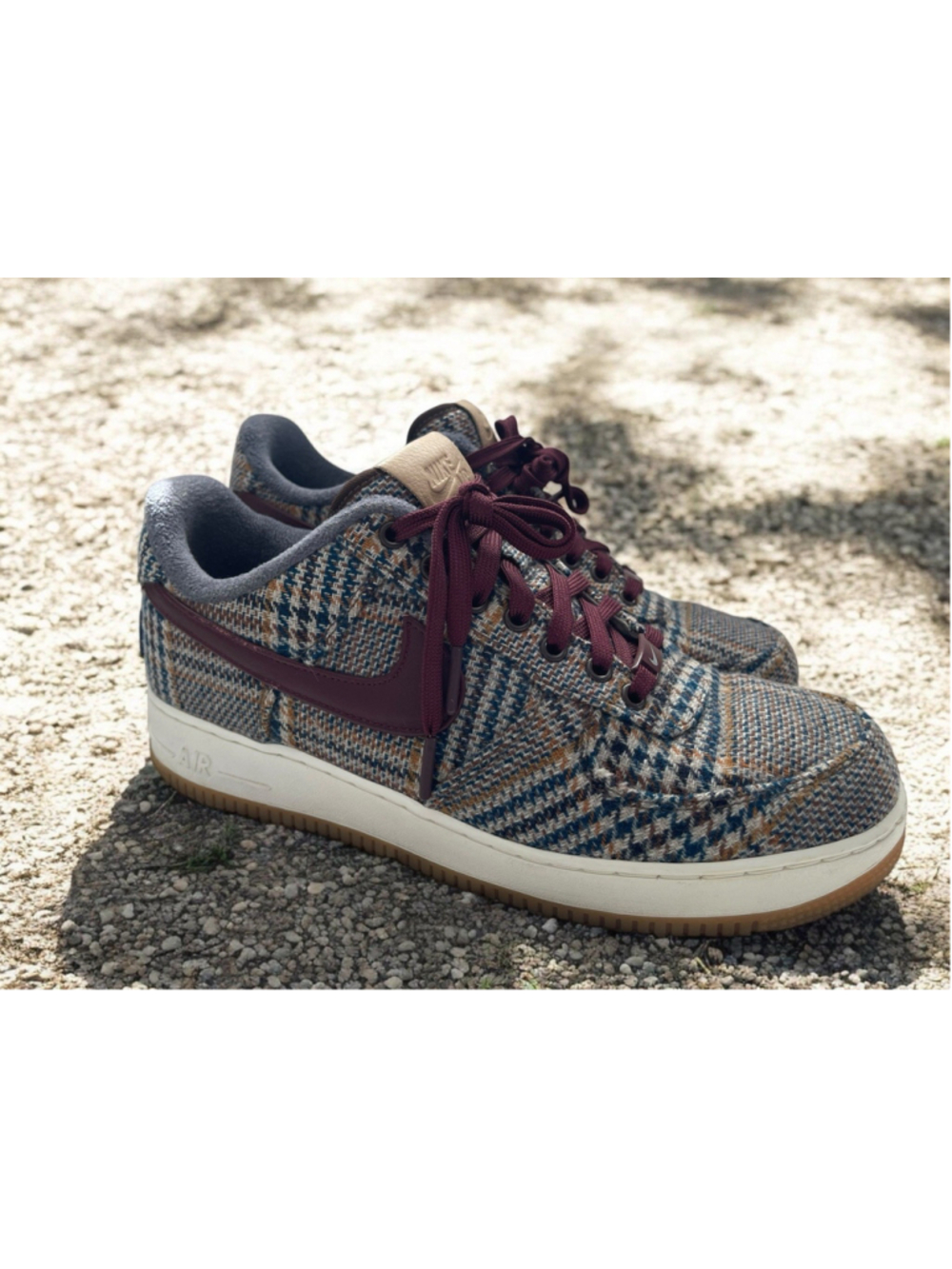 2019 Nike Air Force 1 By You Pendleton Plaid CK5075-992 Size 11.5